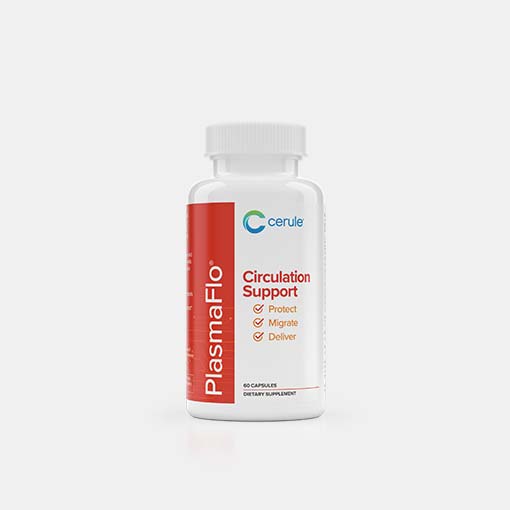 PlasmaFlo supplement bottle